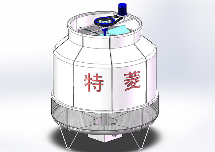 圓形逆流開式冷卻塔結(jié)構(gòu)特點(diǎn)、技術(shù)參數(shù)